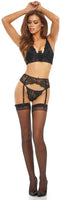 Ondergoed Set Bombshell Boudoir Zwart (S)