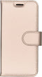 Accezz Hoesje Geschikt voor Samsung Galaxy A3 (2017) Hoesje Met Pasjeshouder - Accezz Wallet Softcase Bookcase - goud