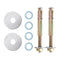 Differnz Helios - Fonteinset - 37,5x18,5x9 cm - Koudwaterkraan Links - Mat Goud - Wandmontage