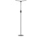 SBR Glow Vloerlamp - Staande lamp - Leeslamp - 3 lichtkleuren - Dimbaar - in hoogte verstelbaar - Daglichtlamp - Zwart