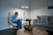 SBR Glow Vloerlamp - Staande lamp - Leeslamp - 3 lichtkleuren - Dimbaar - in hoogte verstelbaar - Daglichtlamp - Zwart