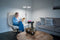 SBR Glow Vloerlamp - Staande lamp - Leeslamp - 3 lichtkleuren - Dimbaar - in hoogte verstelbaar - Daglichtlamp - Zwart