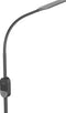 SBR Glow Vloerlamp - Staande lamp - Leeslamp - 3 lichtkleuren - Dimbaar - in hoogte verstelbaar - Daglichtlamp - Zwart