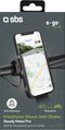 SBS Anti Vibration Telefoonhouder Fiets Fietsstuur Bevestiging Klem Zwart