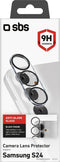 SBS Camera Lens Protector geschikt voor Samsung Galaxy S24 Glazen Camera Lens Protector - Case Friendly