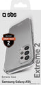 SBS Extreme X2 Telefoonhoesje geschikt voor Samsung Galaxy A54 Shockproof Hardcase Hoesje - Transparant