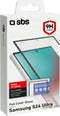 SBS Full Cover Screenprotector geschikt voor Samsung Galaxy S24 Ultra Glazen Screenprotector
