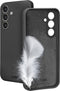 SBS Instinct Telefoonhoesje geschikt voor Samsung Galaxy S24 Hoesje Flexibel TPU Backcover - Zwart