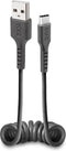 sbs mobile USB-laadkabel USB-B stekker, USB-C stekker 50 cm Zwart Flexibel TECABLETYPCSK