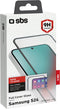 SBS Screenprotector geschikt voor Samsung Galaxy S24 Glazen | SBS Full Cover Screenprotector - Case Friendly