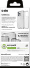 SBS Skinny Doorzichtig Telefoonhoesje geschikt voor Apple iPhone 15 Pro Max Hoesje Flexibel TPU Backcover - Transparant