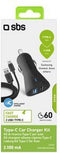 SBS TEKITCRC2U21AUL oplader voor mobiele apparatuur Smartphone Zwart Sigarettenaansteker Auto