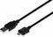 SBS USB-A naar Micro USB Kabel 1 Meter - Zwart