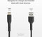 SBS USB-A naar USB-C Kabel 1.8 Meter - Zwart