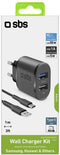 SBS USB thuislader met Type-C kabel