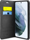 SBS Wallet Lite Telefoonhoesje geschikt voor Samsung Galaxy S21 FE Hoesje Bookcase - Zwart