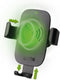 SBS Wireless Charging Gravity Ventilatierooster Telefoonhouder Auto - Zwart