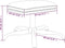 vidaXL - Voetenbank - 60x60x36 - cm - fluweel - wijnrood