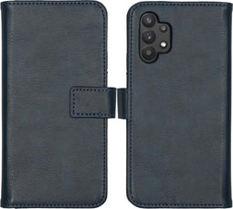 imoshion Samsung Galaxy A32 - Luxe Bookcase - Ruimte voor 3 pasjes - Donkerblauw