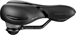 Respiro Stracciatella - Unisex Fietszadel - Relaxed - Black