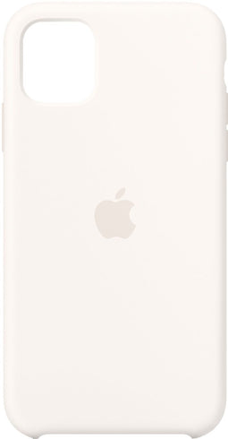 Apple MWVX2ZM/A (iPhone 11) - Silicone Backcover - Schokabsorberend - Wit