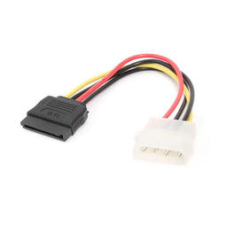 Gembird CC-SATA-PS - MOLEX naar SATA voedingskabel - 15 cm