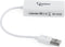 Gembird USB 2.0 LAN adapter - USB-A naar RJ45 - Fast Ethernet 100Mbps