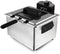 Frituurpan - ARTHUR MARTIN - AMPFH50 – 5 L – 2000 W – 3 manden – Anti-geurfilters – Roestvrij staal
