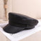 Monaco 1988 Sailor Cap Faux Leather Zwart One-Size