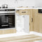 vidaXL - Keuken - onderkast - Lucca - bewerkt - hout - sonoma - eikenkleurig