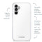 Mobilize Doorzichtig Hoesje geschikt voor Samsung Galaxy A36 Telefoonhoesje Hardcase | Mobilize Naked Protection Backcover Shockproof | Doorzichtig Telefoonhoesje Galaxy A36 | Schokbestendig Galaxy A36 Telefoonhoesje | Anti Shock Proof - Transparant