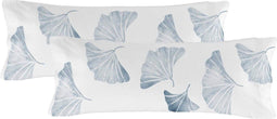 Kussensloop Ginkgo | Blanc