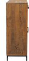 vidaXL - Schoenenkast - 75x40x110 - cm - massief - grenenhout