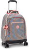 Kipling NEW ZEA Rugzak met wielen, 26 Liter, 13 inch laptopvak - Girly Geo