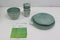 Bo-Camp - Servies - 16-Delig Mix & Match - Groen (16 stuks)