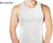 Milanoro - Set van 5 extra lange singlets voor heren - 100% katoen - Lichtgrijs (5 stuks)
