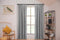 Larson - Luxe effen blackout gordijn - verduisterend - 1.5m x 2.5m - Lichtgrijs