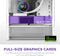 NZXT H3 Flow - Midi Tower PC - Micro-ATX Mini-ITX - Gehard glas Wit