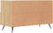 vidaXL - Tv-meubel - 80x36x50 - cm - bewerkt - hout - sonoma - eiken