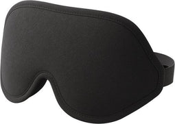 Nuvance Slaapmasker - 100% Verduisterend - Ademend Traagschuim - Zwart 3D