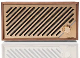 Tivoli Audio Model Two Digital - Designluidspreker met Wi-Fi en Bluetooth - Walnoot/Goud