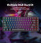 Royal Kludge RK84 - Gaming Toetsenbord - RGB Verlichting - Hot-Swappable - Wit