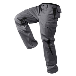 Kubler 23463311 - Broek - 2 geïntegreerde zijvakken - Antraciet/Zwart