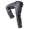 Kubler 23463311 - Broek - 2 geïntegreerde zijvakken - Antraciet/Zwart