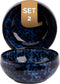 Palmer Schaal Bama Blue 15 cm 65 cl Blauw Stoneware 2 stuks
