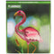 LED flamingo colorful version with a white LED for up to 8 hours of light