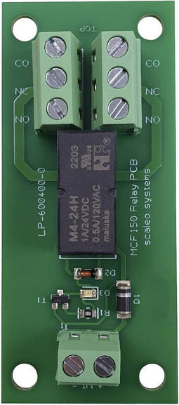 scaleo systems Relaisprintplaat 1 stuk(s) VV-600400-0-C 2x wisselcontact 24 V/DC