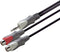 Scanpart audio adapter kabel 20 cm - 3.5 mm naar 2x RCA - Geschikt voor aansluiting stereo of versterker - Converter
