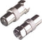 Scanpart coax adapter - F-connector - Male naar Male - Geschikt voor Ziggo - Televisie