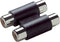 Scanpart dubbele audio adapter - Geschikt om 2 dubbele tulpkabels te verbinden - 2 x RCA naar 2 x RCA - Tulp naar tulp
